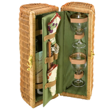 Bacchus Insulated Single Bottle Wine Basket