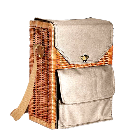 Corsica Insulated 2 Bottle Wine Basket