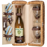 Driftwood Insulated Single Bottle Wine Basket