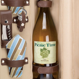 Driftwood Insulated Single Bottle Wine Basket